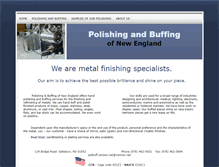 Tablet Screenshot of polishingandbuffing.com